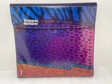 Mead The Original Trapper Keeper Portfolio Animal Print Nostalgic 3 Ring Binder