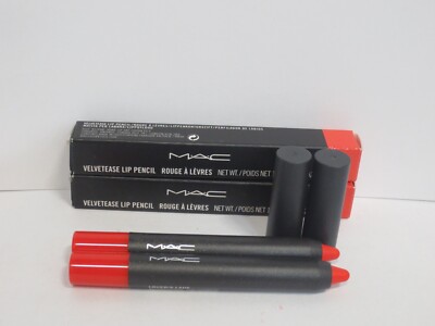 MAC VELVETEASE LIP PENCIL LOVER'S LANE 0.05 OZ BOXED (LOT OF 2)