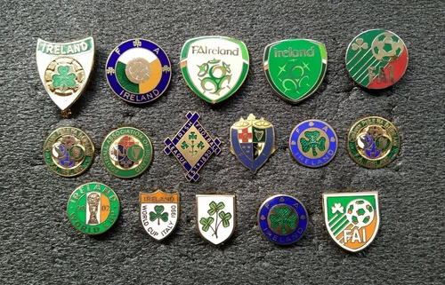 IRELAND Football Association Federation pin badge LOT - Picture 1 of 2