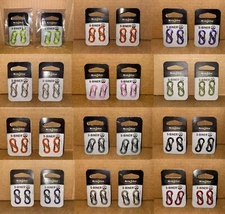 2x Lot Pack of Nite Ize Plastic S-Biner Size #0 - 2 Ct (4 Total) - CHOOSE COLOR