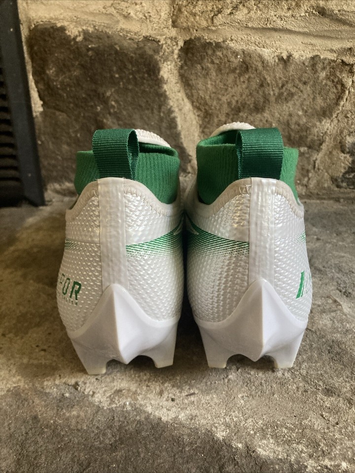Nike Mens Vapor Edge Pro 360 Football Cleats Size 8 White Green AO8277