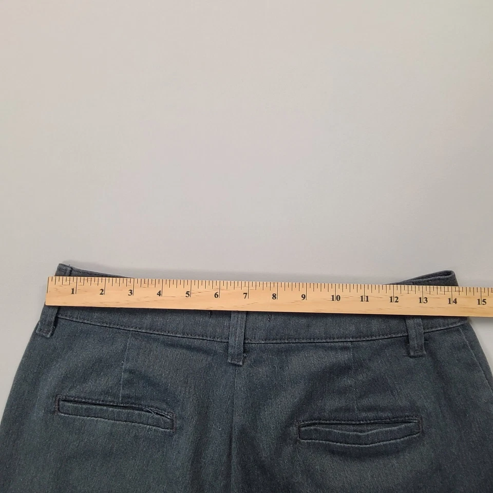 Lee Pants Womens 8 Gray Chino Stylish Casual Outdoors Comfort Relaxed Fit Ladies - Image 3 of 4