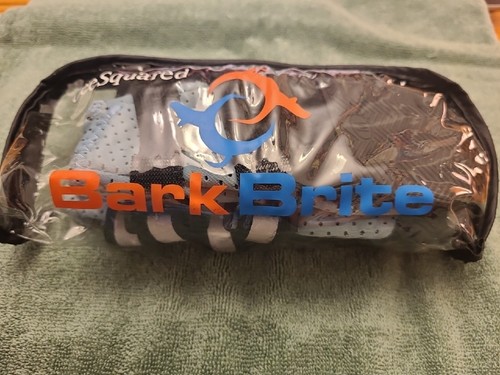 Bark Brite Allwetter Neopren Hund Pfotenschutz reflektierende Stiefel - mittelblau