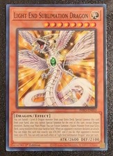 Light End Sublimation Dragon INFO-EN010 Common 1st Edition Yugioh Card Near Mint