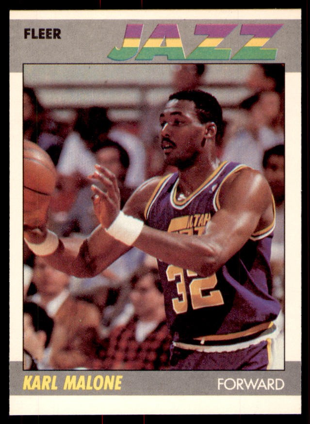 1987-88 Fleer #68 Karl Malone