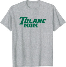 Tulane University Green Wave Mom T-Shirt