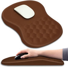 Ergonomic Mouse Pad Wrist Support with Massage Design, Wrist Rest Pain Relief Mo