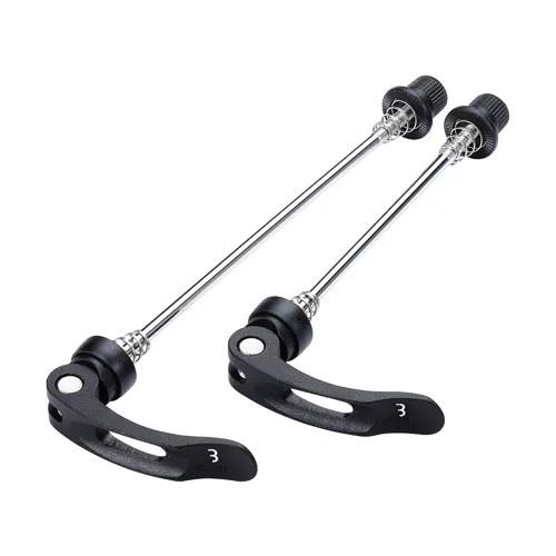 BBB WheelBlock Alloy Road Bike Quick Release Set Black BQR-01