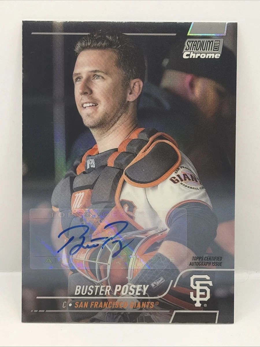 Buster Posey Autograph Baseball Cards for sale | eBay