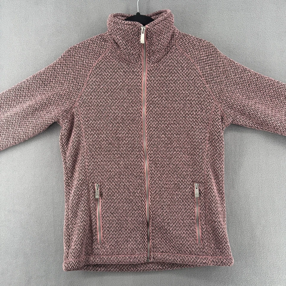 Chaqueta forrada de lana Craghoppers Nairn Sherpa para mujer pequeña 6 cremallera completa cuello falso Foto 3 de 4