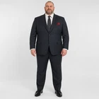 Men Suitsupply Suit Lazio Super 110 Wool Vitale Barberis Navy Blue EU60 UK/US50
