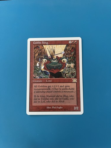 Goblin King - Classic MTG Core Set 6th Ed - Magic the Gathering - Regular NM