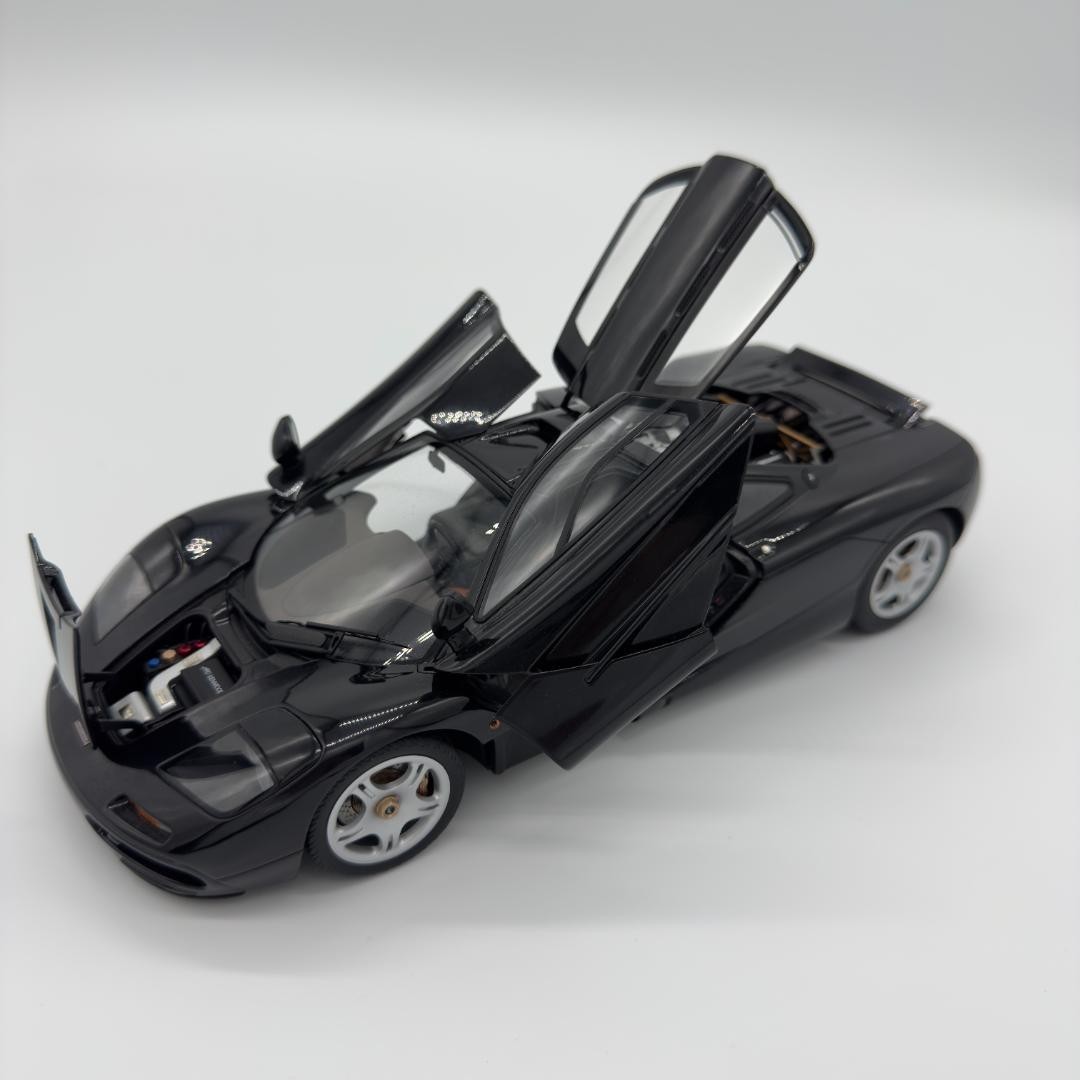 AUTOart 1/18 Scale McLaren F1 Model Black Gullwing Doors Used | eBay