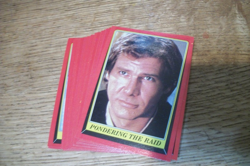1983 TOPPS Return of the Jedi 24 card lot