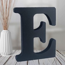AOCEAN 6 inch Black Wood Letters Unfinished Wood Letter for Wall Decorative S...