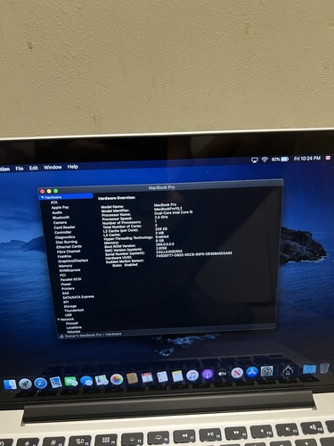 MacBook Pro 13” A1425 Late 2012, Core i5, 8G RAM, 500G SSD, NO AC - Picture 3 of 22