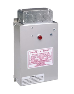Phase-A-Matic Heavy Duty Static Phase Converter - 3/4 to 1.5HP