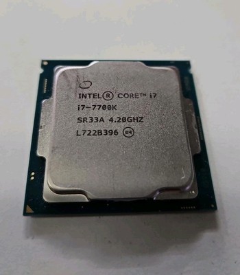 Intel Core i7-7700K Processor 4.20GHz (SR33A) LGA1151 CPU
