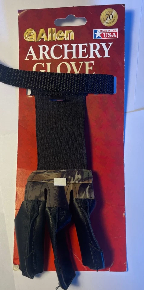 Allen Super Comfort Hunting 3 Finger Archery Glove, Mossy Oak Break-Up Camo XL - Image 2 of 3