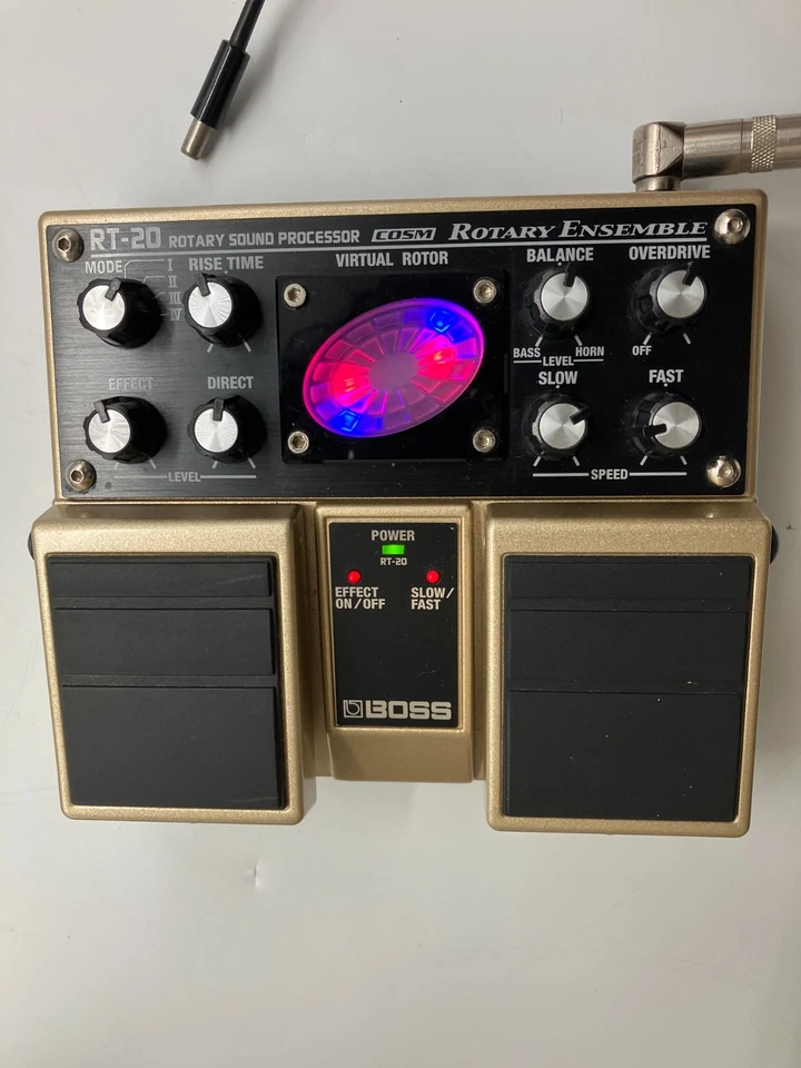 Boss RT-20 Rotary Sound Processor 2013 w/Adapter Working A2D7409 - Image 3 of 4
