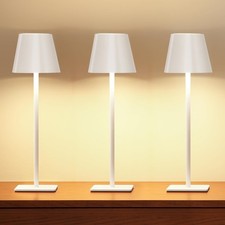 3 Pack Cordless Table Lamp Battery Operated Lamp Portable Waterproof