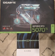 NEW GIGABYTE GeForce RTX 5070 Ti Gaming OC 16...