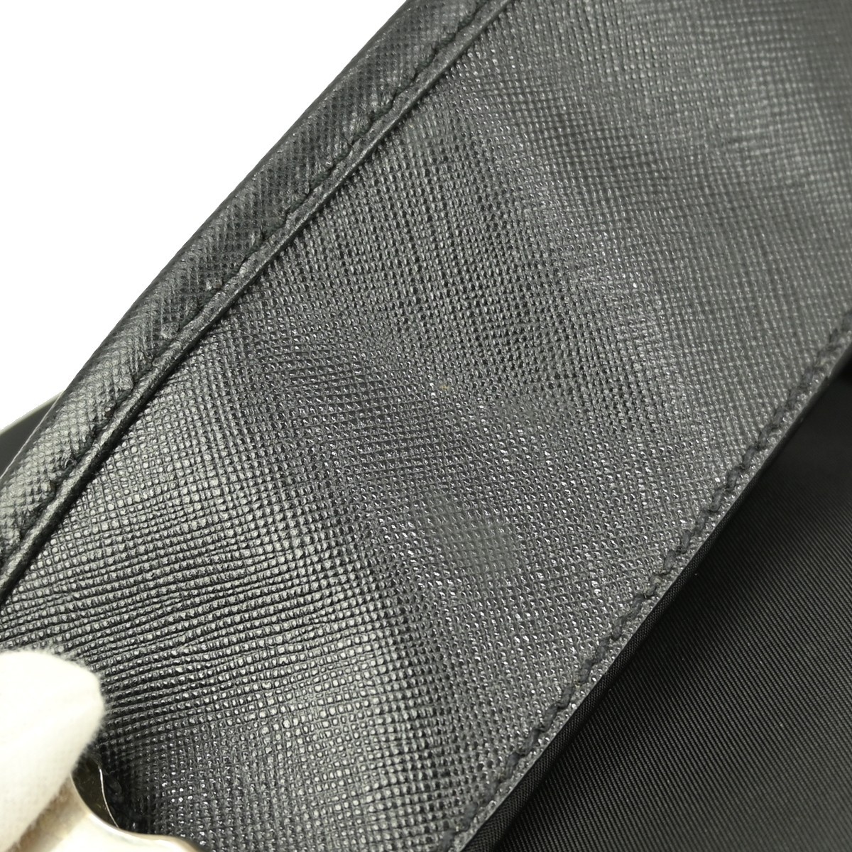 BUYIT PRADA BLACK NYLON SHOULDER BAG V158 10 NQ04004 thumbnail 4