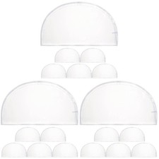 3 PCS Clear Plastic. Hanging Clothes Bags Protective Suit Hanger Covers