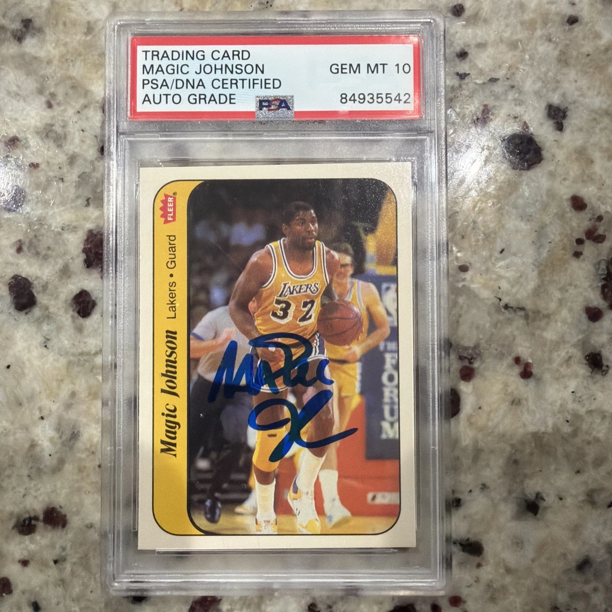【Magic Johnson】PSA10 Express Lane Gold 2020-21 Panini Flux #181 Magic Johnson Gold Pulsar Prizm PSA 10