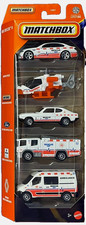 New Matchbox 2025 MBX Rescue V 5-Pack VHTF