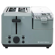 West Bend Breakfast Station 2-Slice Toaster and Egg Cooker 78500GY13