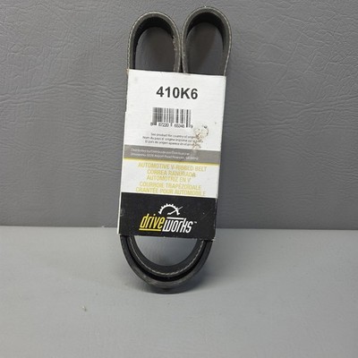 Driveworks 410K6 Serpentine Belt 6 Rib 41 in Automotive V-Ribbed New Bin B