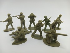 Airfix 1/32 World War II British Infantry x 10 Figures (No Box)