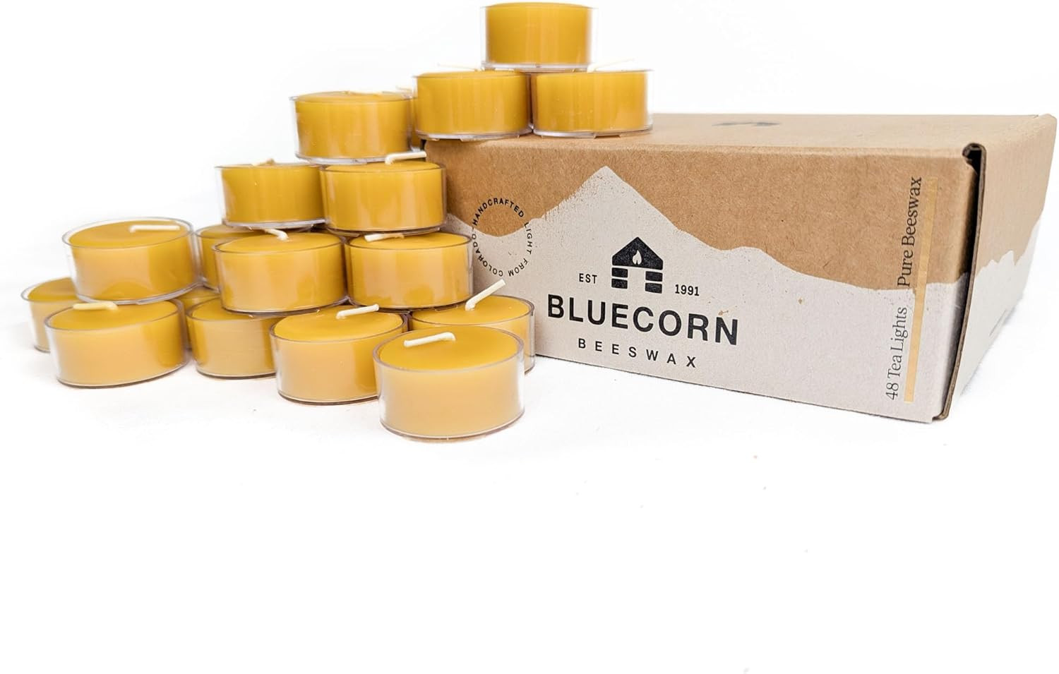 - 48 Pack, Clean Burning, Fragrance Free