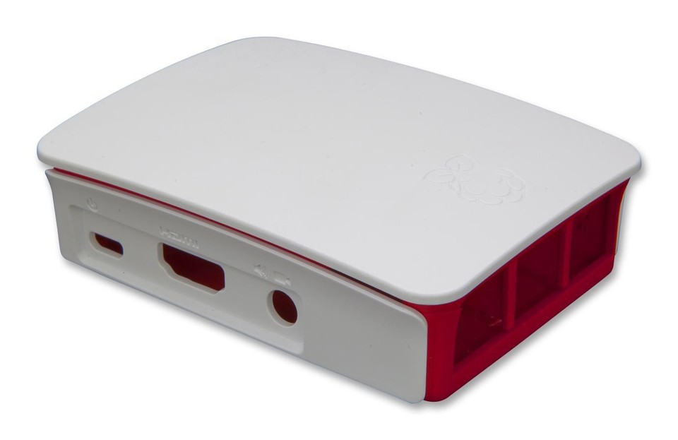Raspberry-pi Official Raspberry Pi 3 Case With Removable Lid & Sides ...
