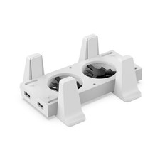 3-USB Vertical External Cooler Stand Dual Cooling Fan Holder for Xbox Series S