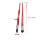 Hay Bale Spear 49" 4500 lbs Capacity  2Pcs Spike Fork For Tractors Loaders Red