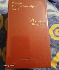 MAISON FRANCIS KURKDJIAN BACCARAT ROUGE 540 EXTRAIT DE PARFUM SPRAY 3 x 0.37 oz