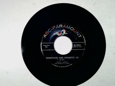 Paul Anka   It's Time To Cry 7'' Single Record 1960 ABC-Paramount Pop 45 RPM