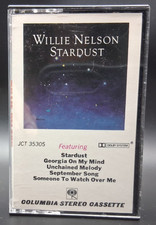 Willie Nelson Stardust Cassette Tape 1978 CBS A- Pink Tape