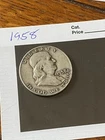 franklin half dollar 1958 D
