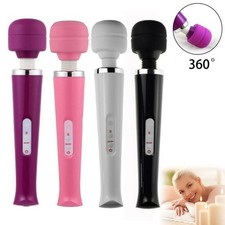 Handheld Massager Wand Vibrating Massage Magic Full Body Therapy Motor 20 Speed