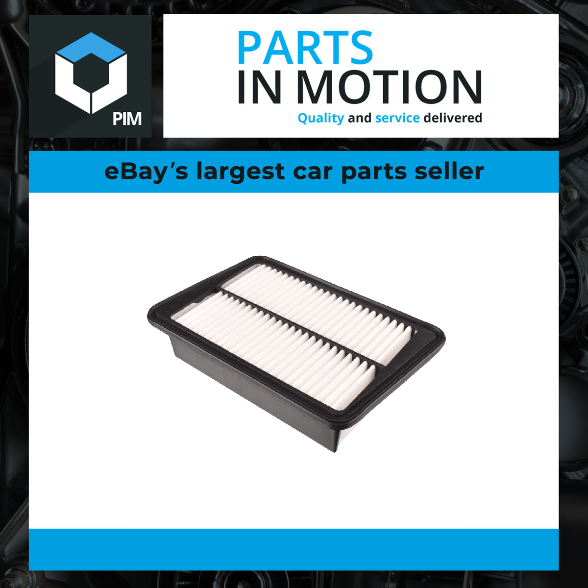 Air Filter fits JEEP WRANGLER Mk2 2.4 02 to 07 ED1 Blue Print 05019443AA Quality