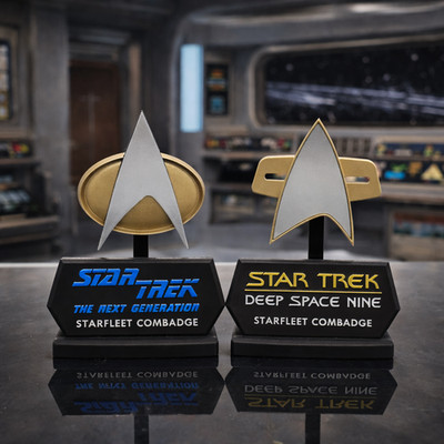 Star Trek Kommunikator Combadge Prop Replica TNG DS9 VOY