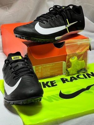 Never Been Worn - Size 10.5 - Nike Zoom Rival S 9 Black White, Mens
