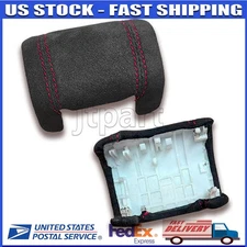 Suede Leather Gear Shift Knob Cover Replacement for Ford F-150 2021-2024