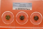 1943 PDS Steel Cent Set PCGS MS 64 Graded Coins
