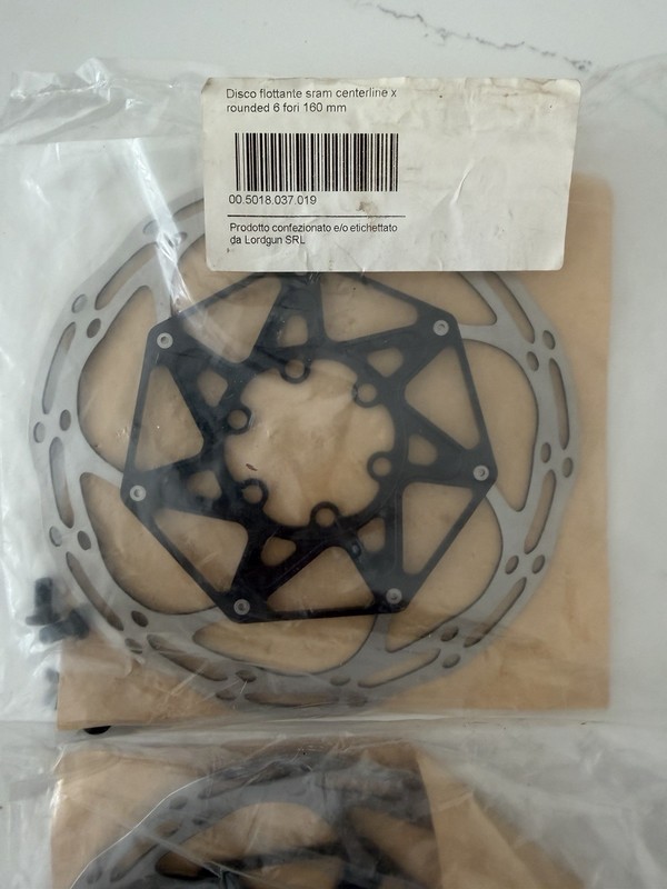 2 X Sram Rotor Centerline Disc Rotor 160mm