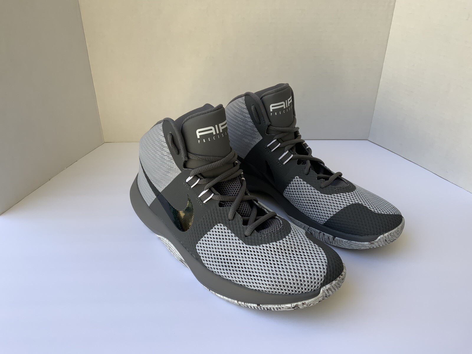 nike air precision wolf grey