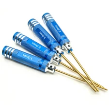 Alloy Steel Hexagonal Hex Screw Driver Tools For RC Helicopter Repair 1.5/3.0mm